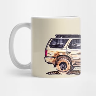 3rd Gen 4Runner TRD - Tan Mug